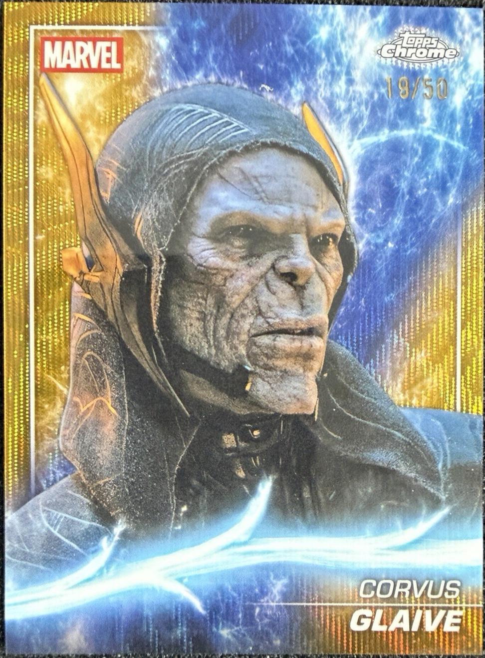 Corvus Glaive [Gold Wave Refractor] #90