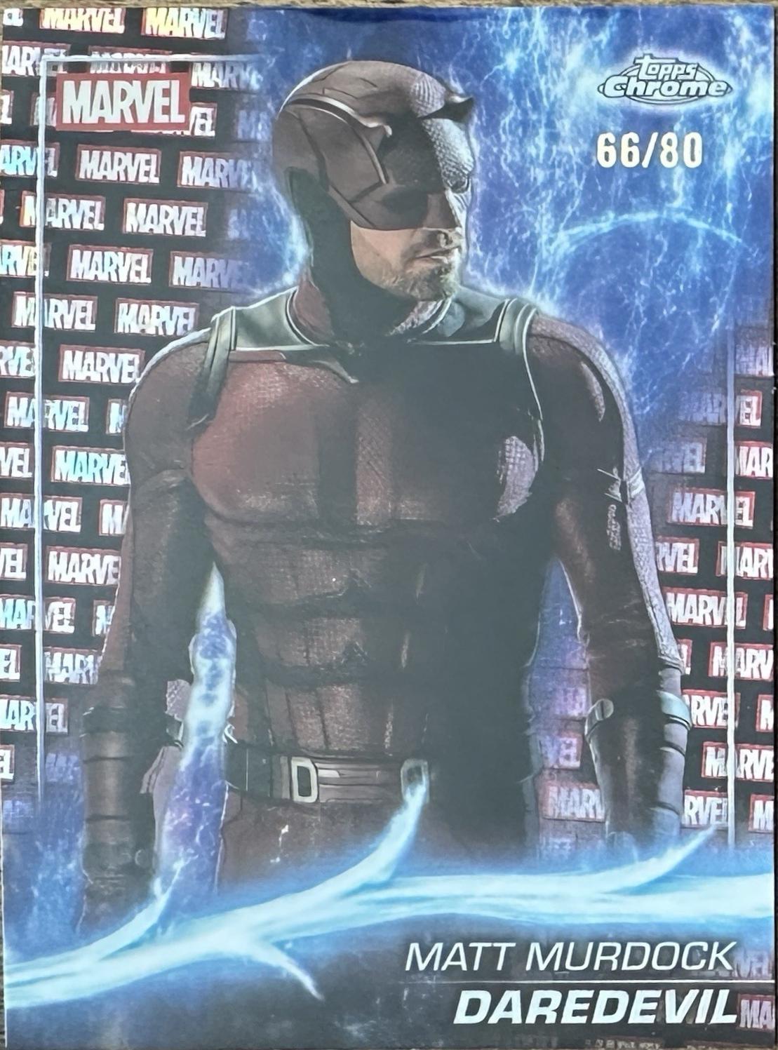 Daredevil [Marvel Red Black Lava Refractor] #175