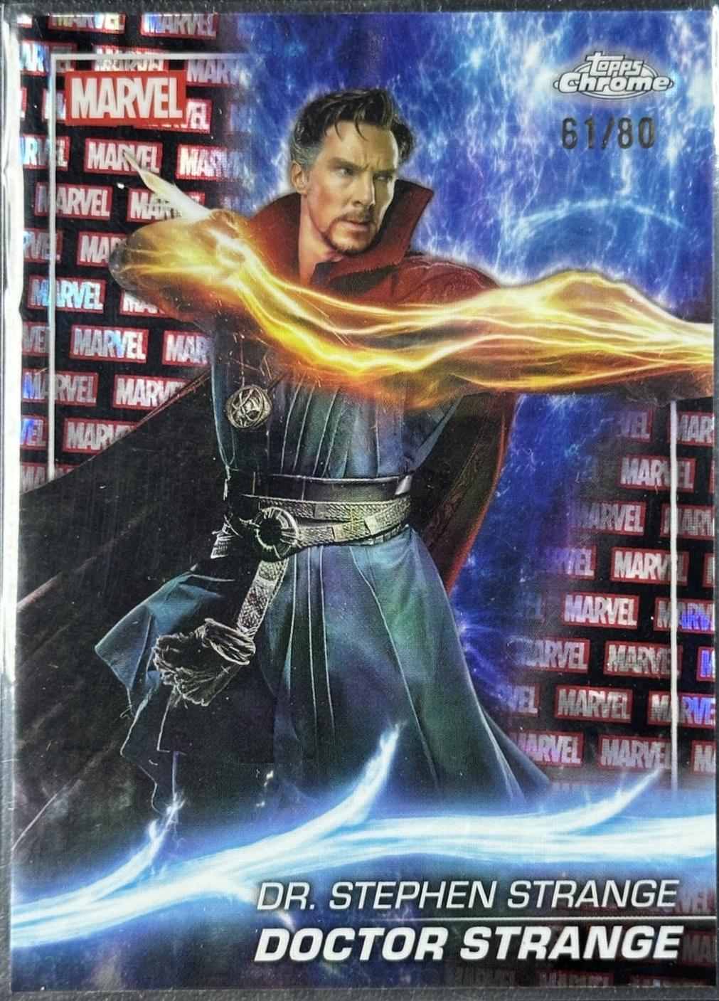 Doctor Strange [Marvel Red Black Lava Refractor] #65