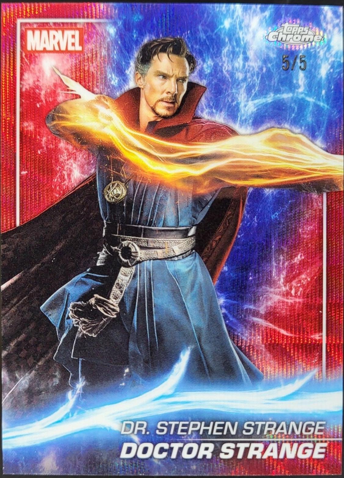 Doctor Strange [Red Wave Refractor] #65