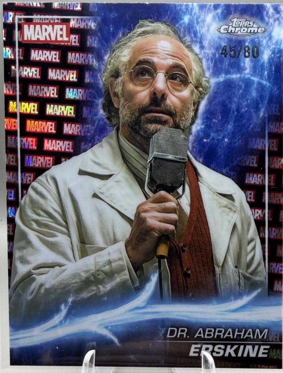 Dr. Abraham Erskine [Marvel Red Black Lava Refractor] #23
