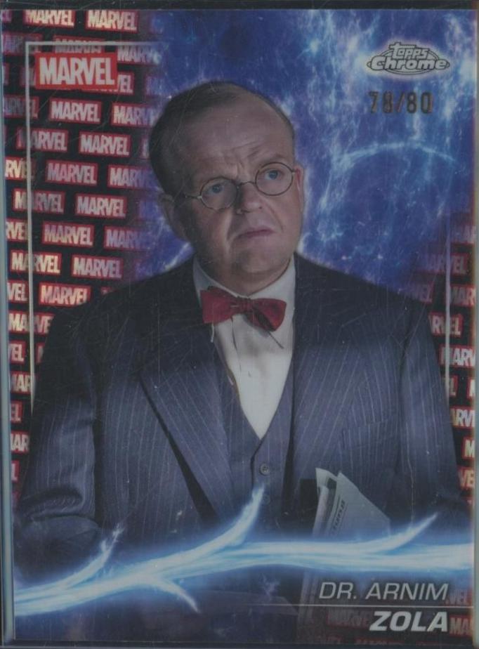Dr. Arnim Zola [Marvel Red Black Lava Refractor] #25