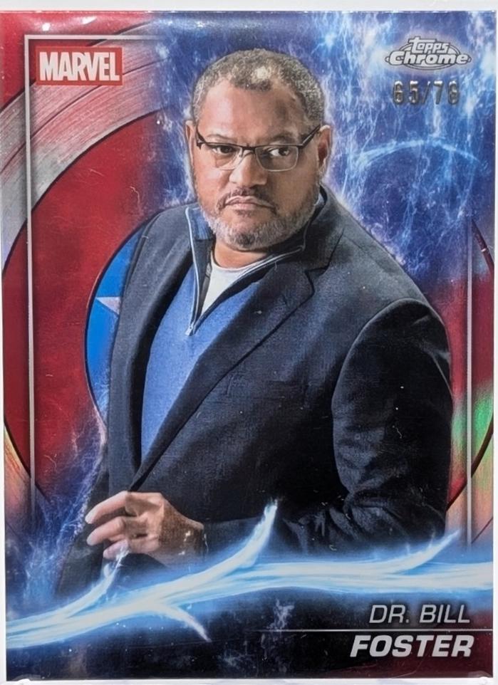 Dr. Bill Foster [Captain America Refractor] #95
