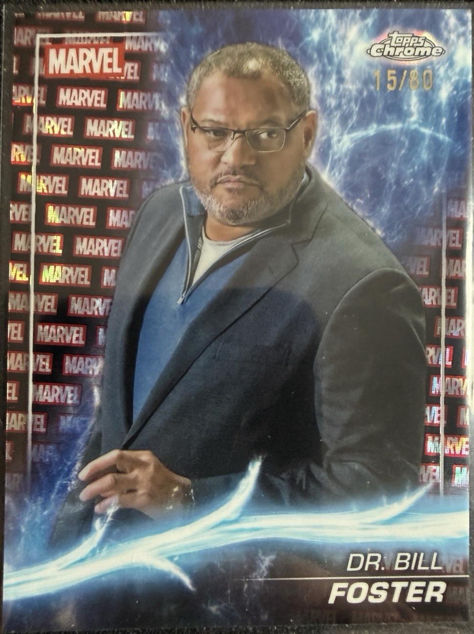 Dr. Bill Foster [Marvel Red Black Lava Refractor] #95