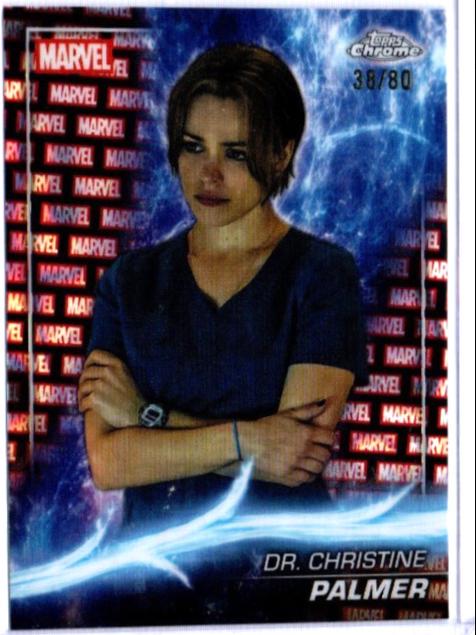 Dr. Christine Palmer [Marvel Red Black Lava Refractor] #66