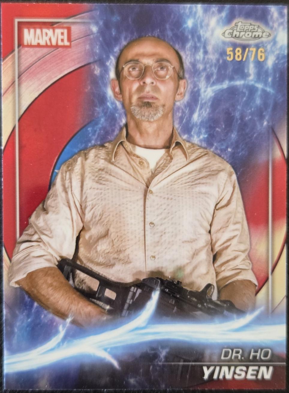 Dr. Ho Yinsen [Captain America Refractor] #4