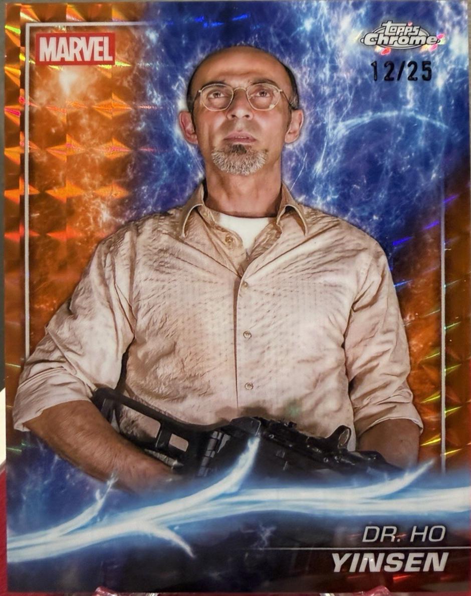 Dr. Ho Yinsen [Orange Geometric Refractor] #4