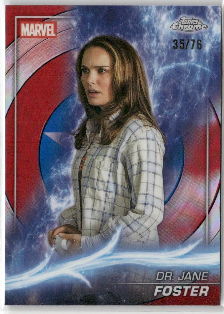 Dr. Jane Foster [Captain America Refractor] #15