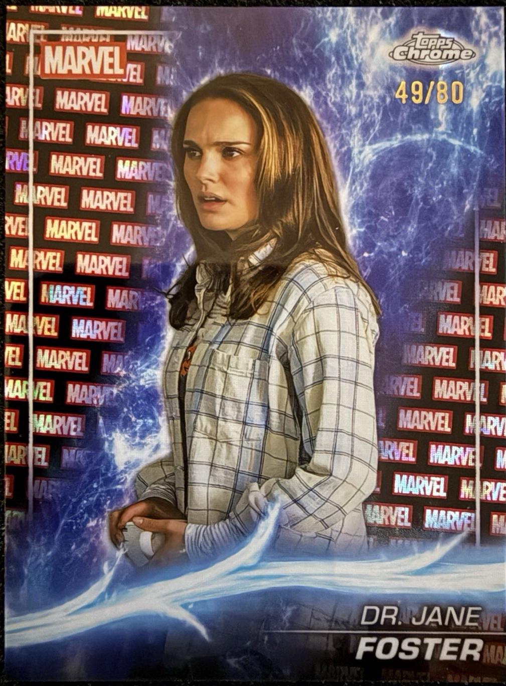 Dr. Jane Foster [Marvel Red Black Lava Refractor] #15