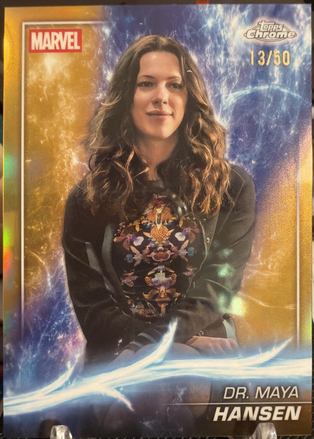 Dr. Maya Hansen [Gold Refractor] #36