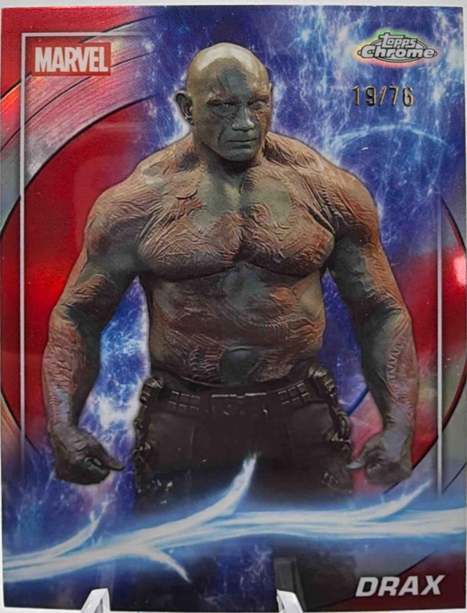 Drax [Captain America Refractor] #44