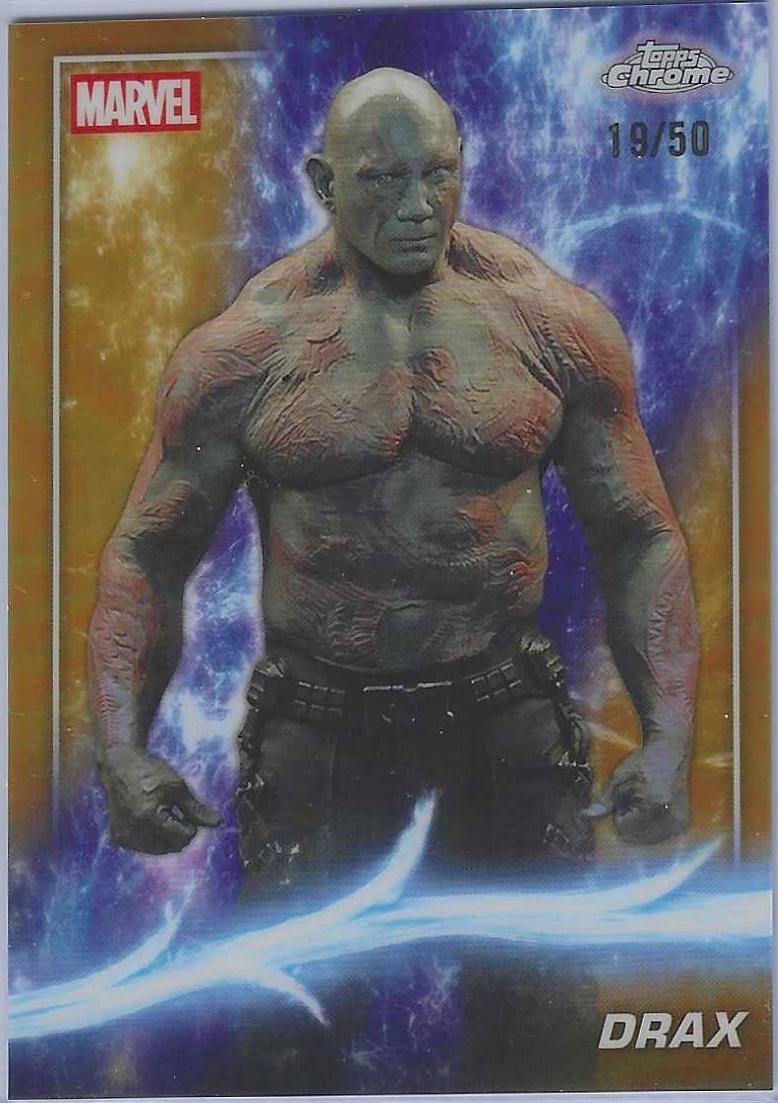 Drax [Gold Refractor] #44