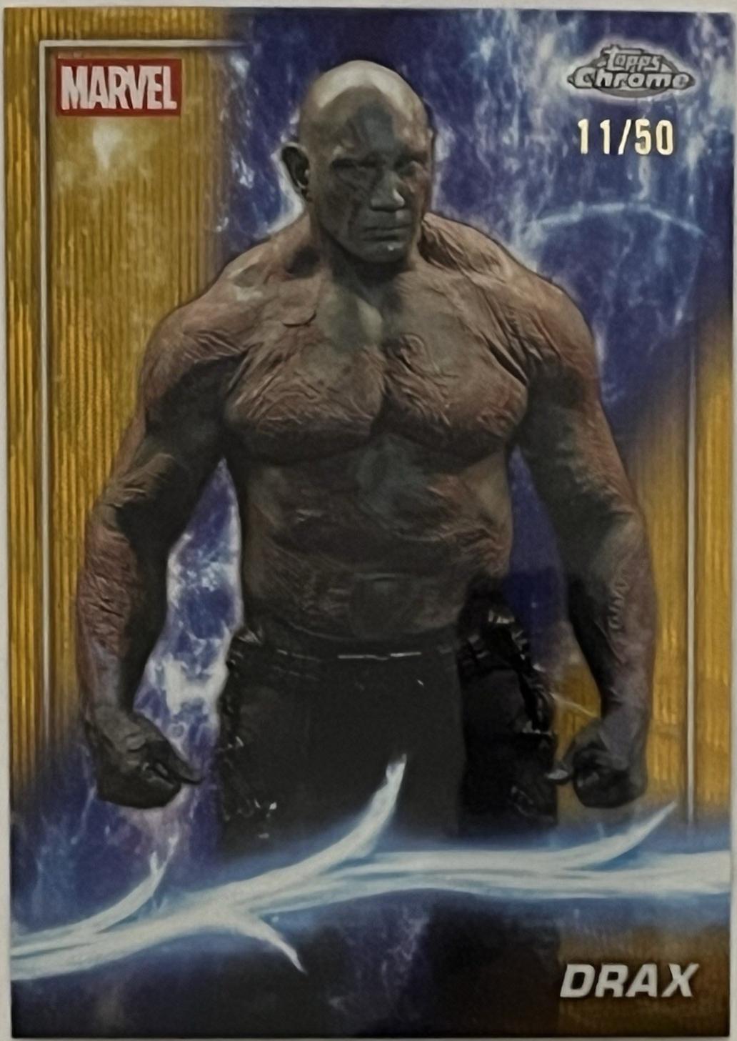 Drax [Gold Wave Refractor] #44