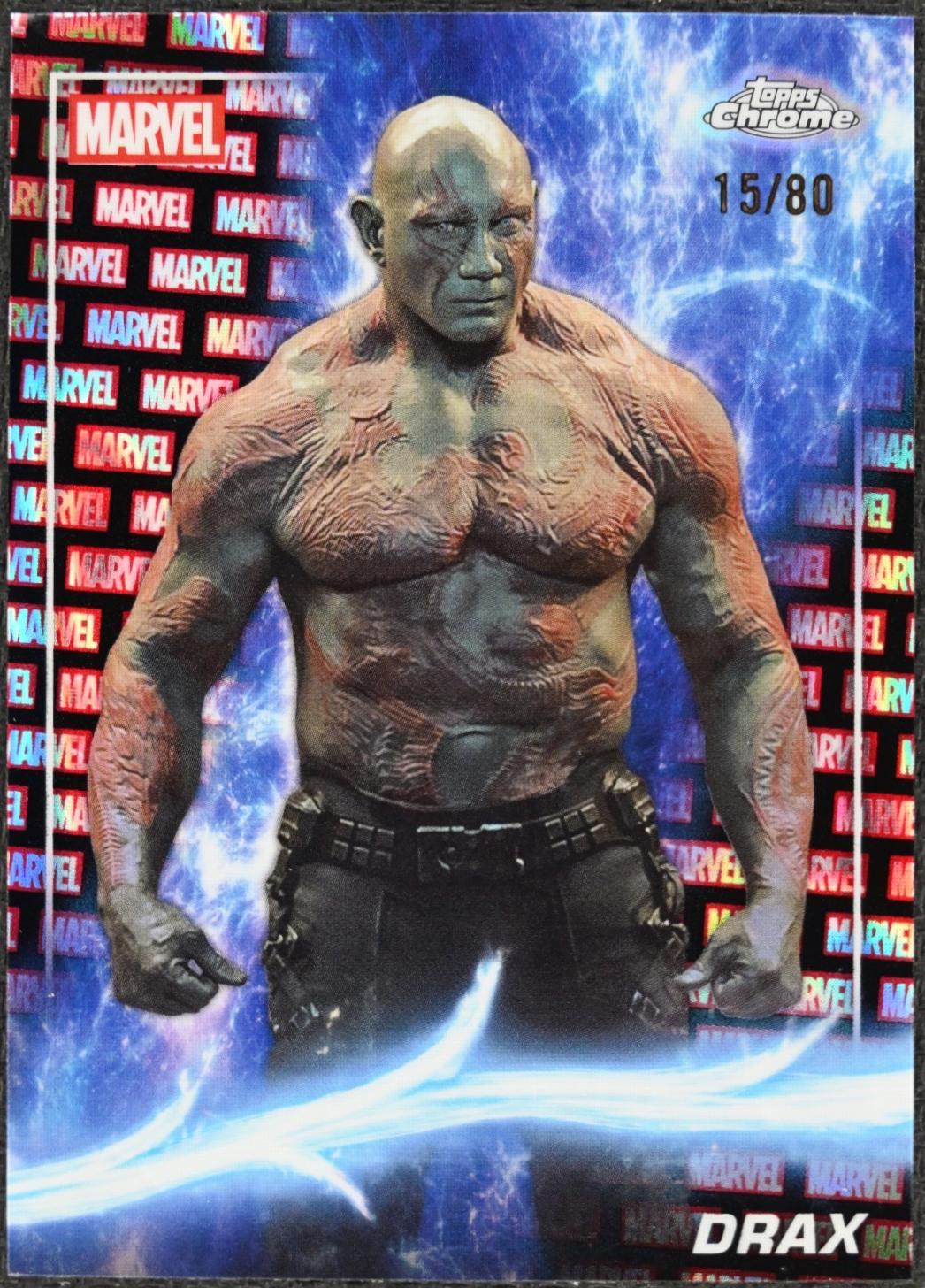 Drax [Marvel Red Black Lava Refractor] #44