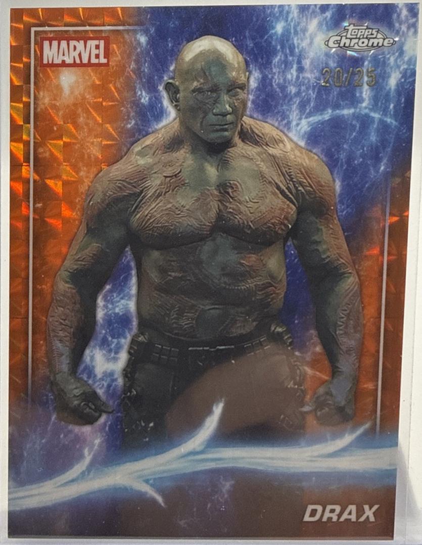 Drax [Orange Geometric Refractor] #44