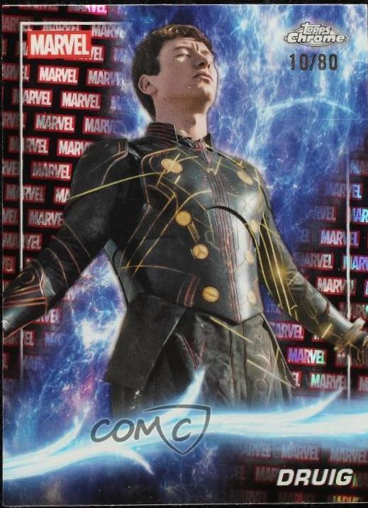 Druig [Marvel Red Black Lava Refractor] #124