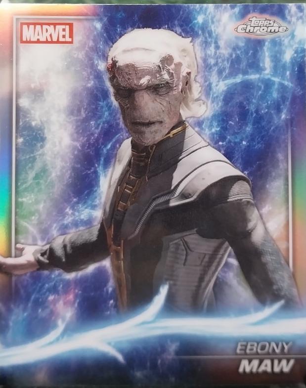 Ebony Maw [Rainbow Refractor] #88