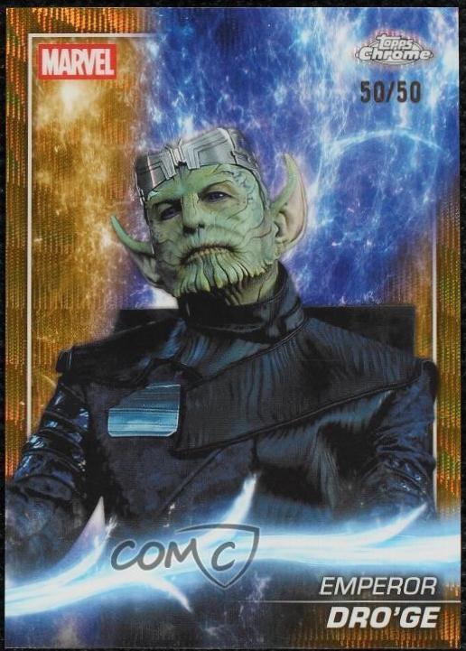 Emperor Dro'ge [Gold Wave Refractor] #158