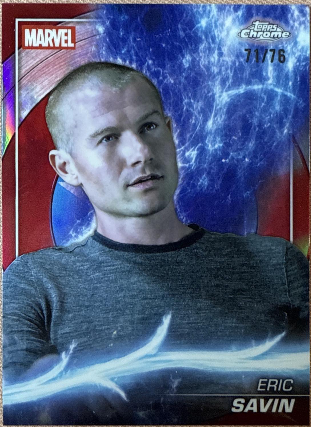 Eric Savin [Captain America Refractor] #35