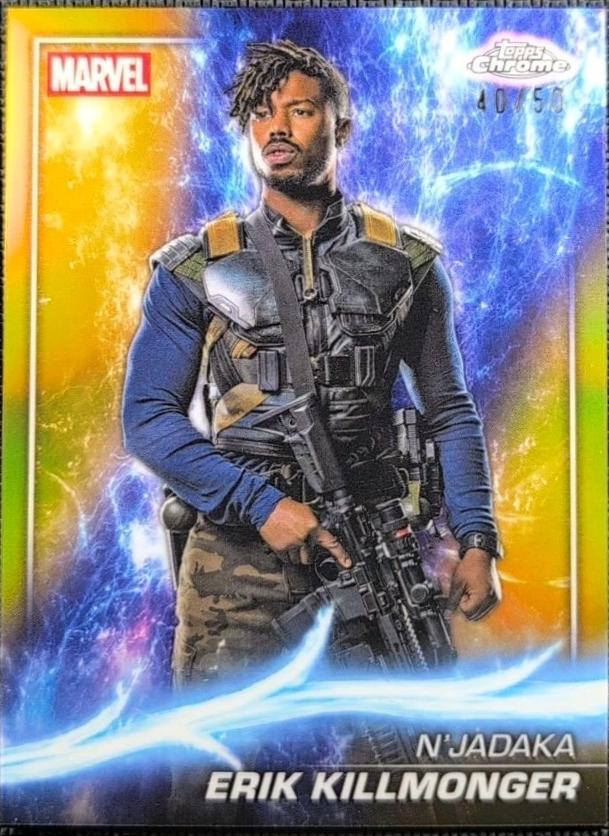 Erik Killmonger [Gold Refractor] #85