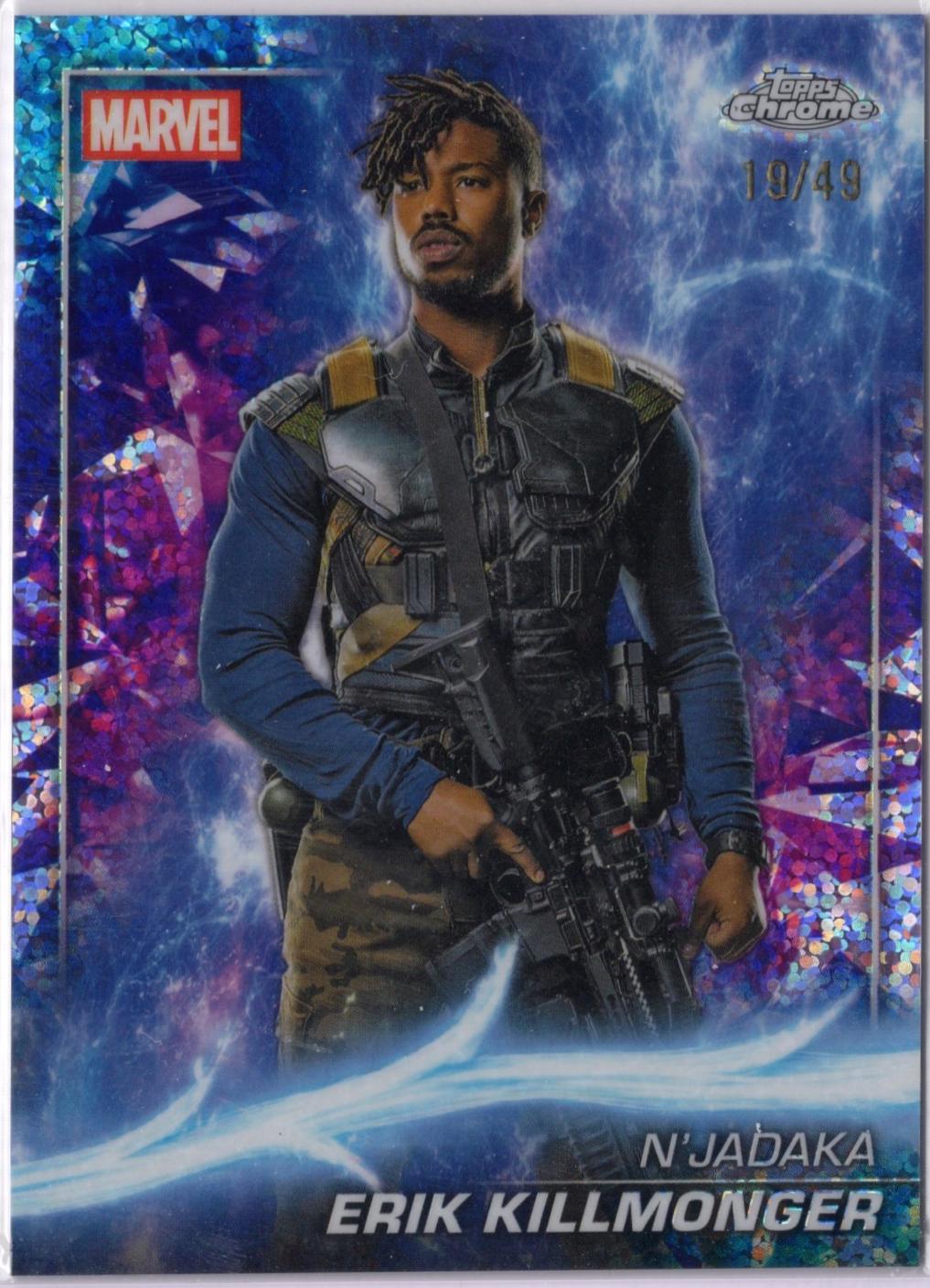 Erik Killmonger [Ms Marvel Speckle Refractor] #85