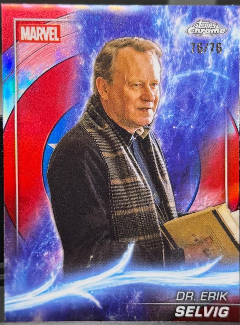 Erik Selvig [Captain America Refractor] #14