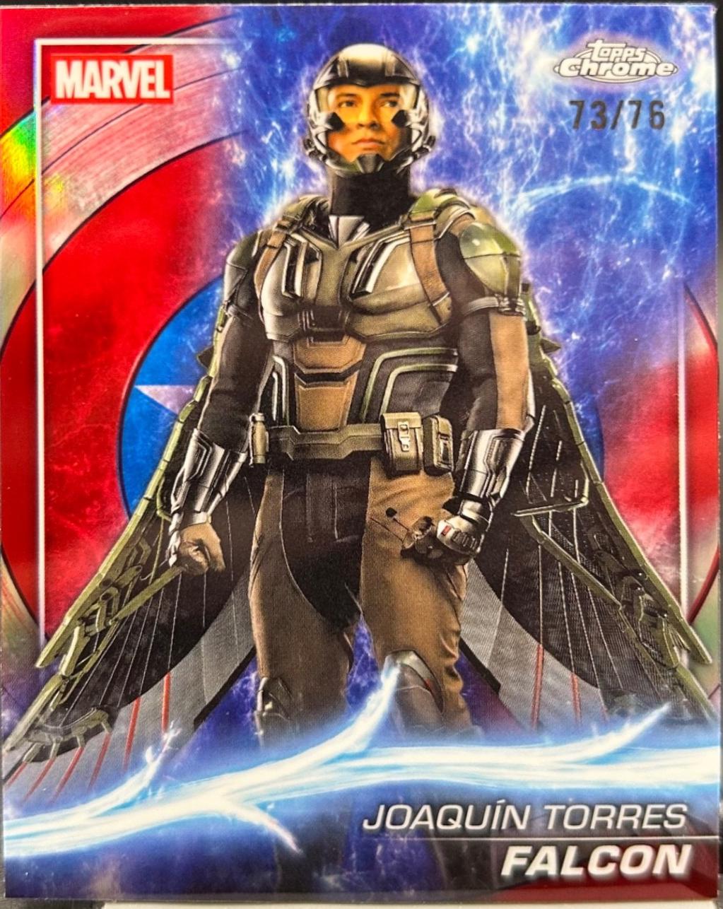 Falcon [Captain America Refractor] #168