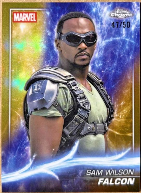 Falcon [Gold Refractor] #41