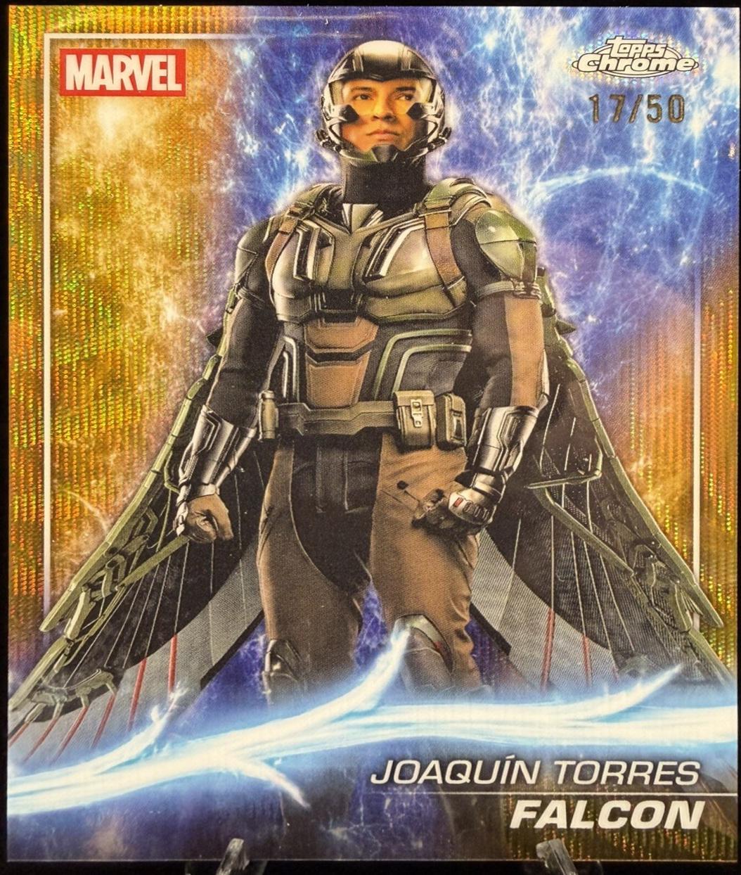 Falcon [Gold Wave Refractor] #168