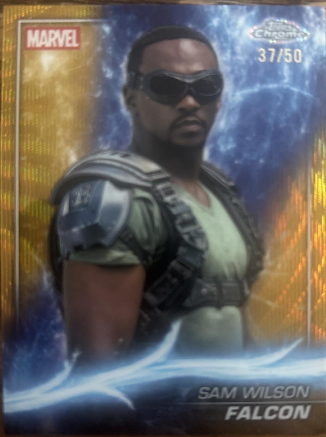 Falcon [Gold Wave Refractor] #41