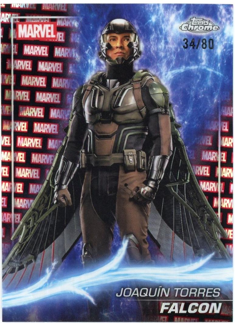 Falcon [Marvel Red Black Lava Refractor] #168