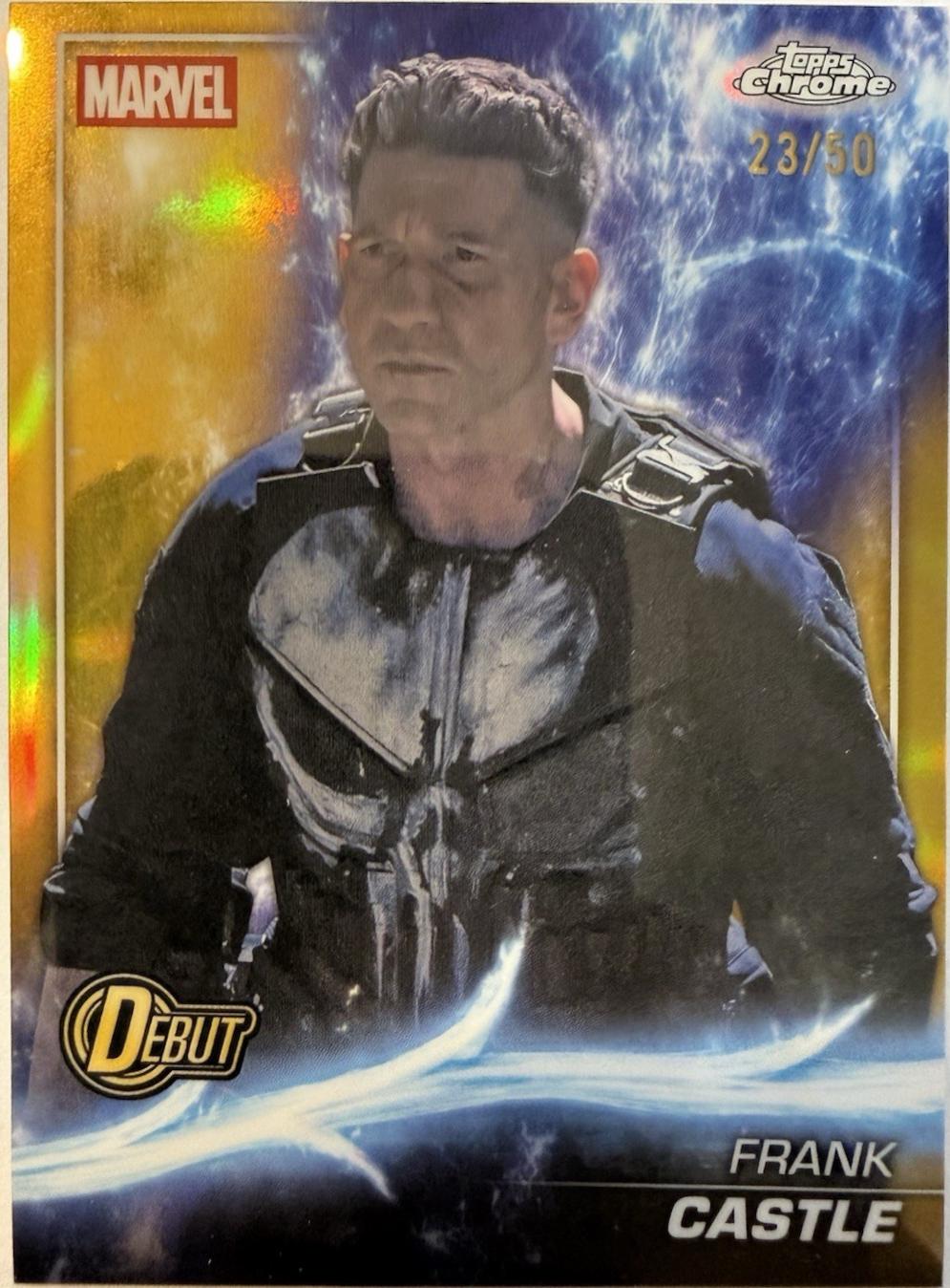 Frank Castle [Gold Refractor] #176