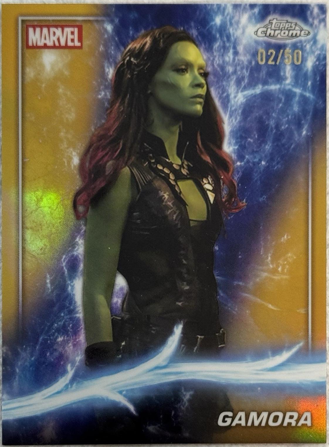 Gamora [Gold Refractor] #48