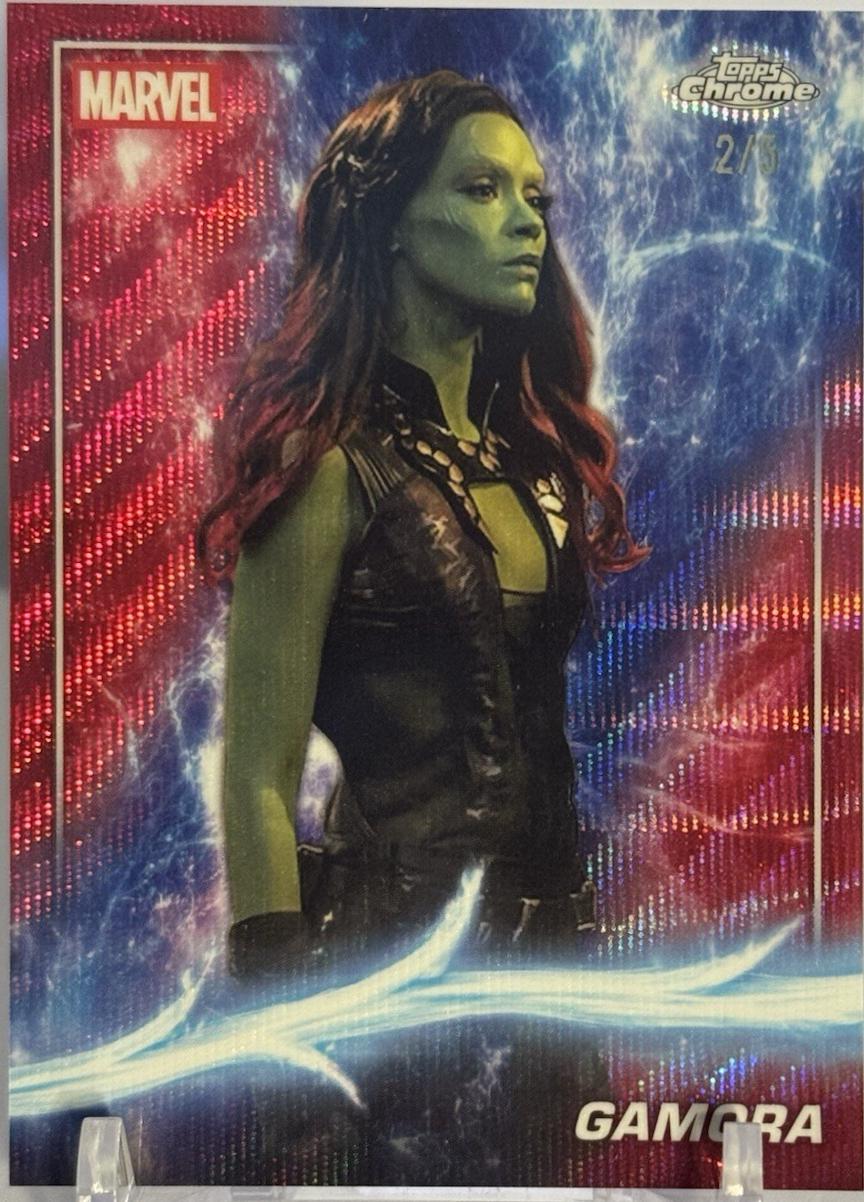 Gamora [Red Wave Refractor] #48
