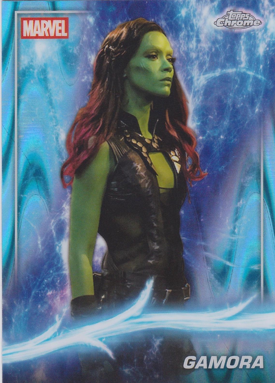 Gamora [Sky Blue RayWave Refractor] #48