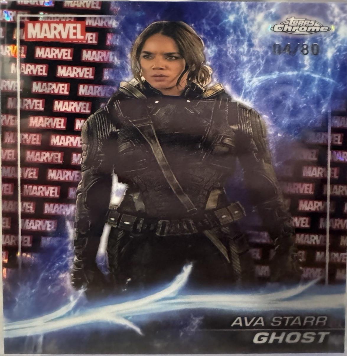 Ghost [Marvel Red Black Lava Refractor] #186