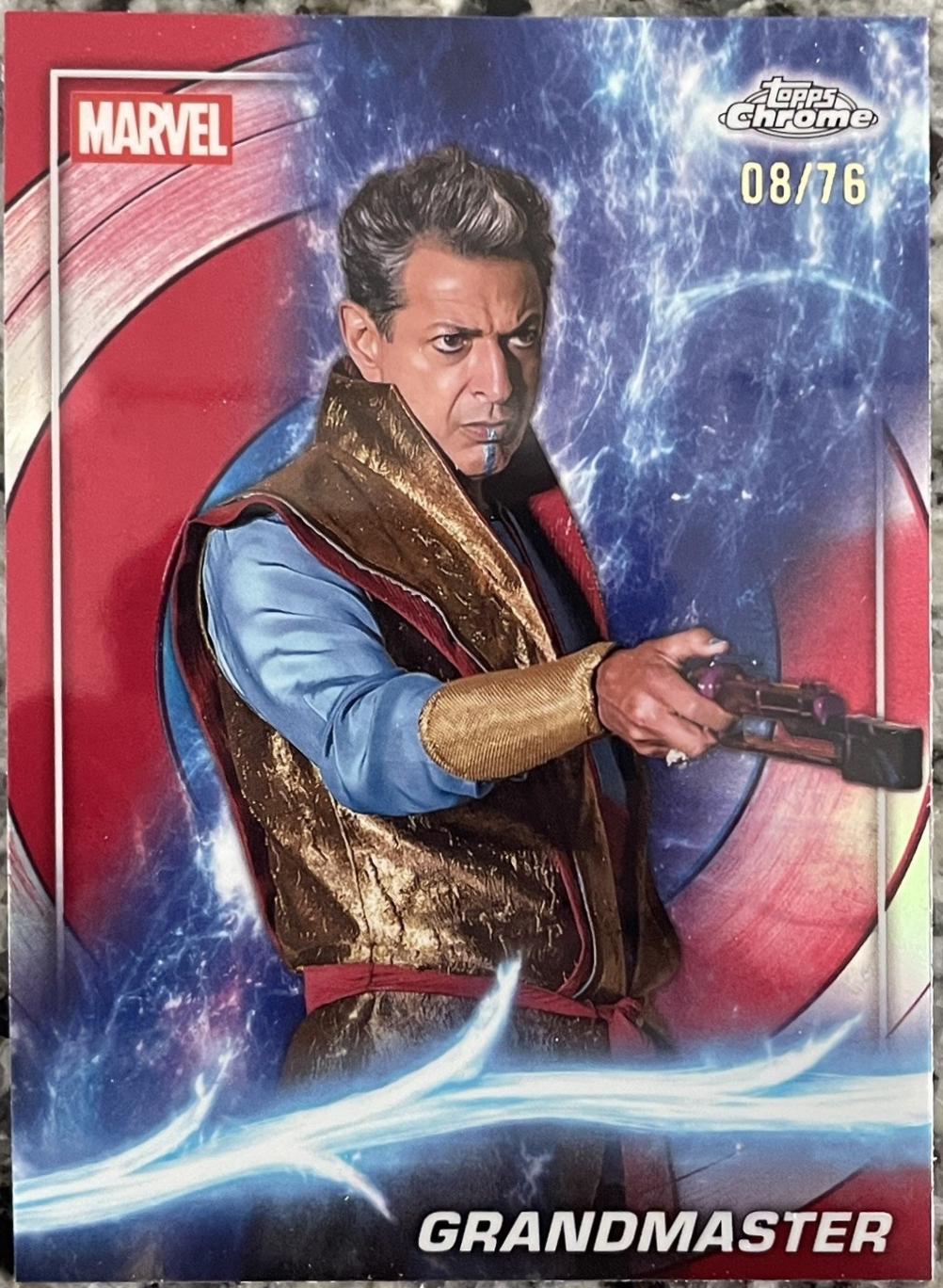 Grandmaster [Captain America Refractor] #75