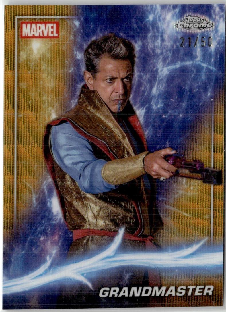 Grandmaster [Gold Wave Refractor] #75