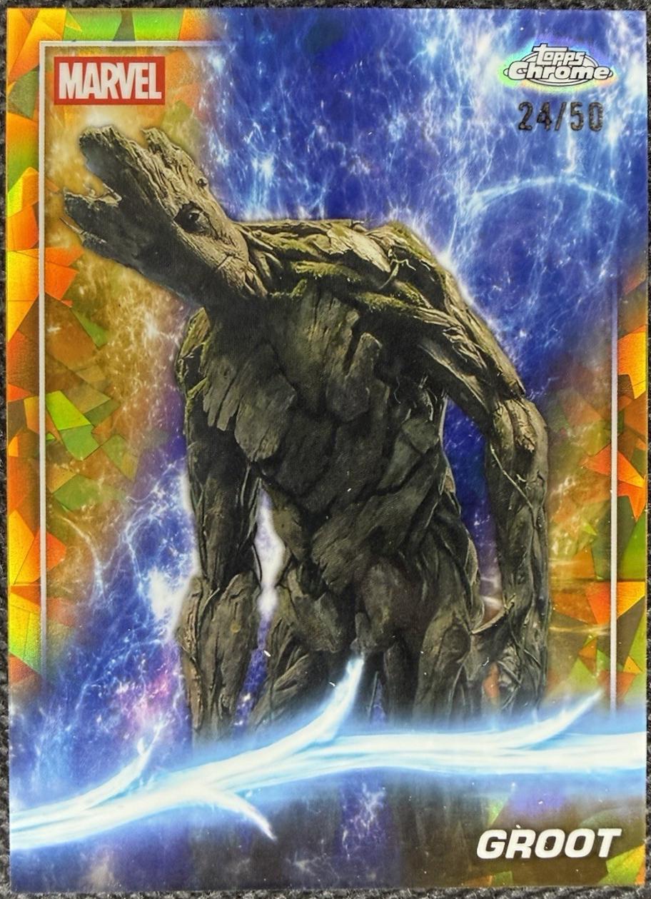 Groot [Gold Refractor] #50