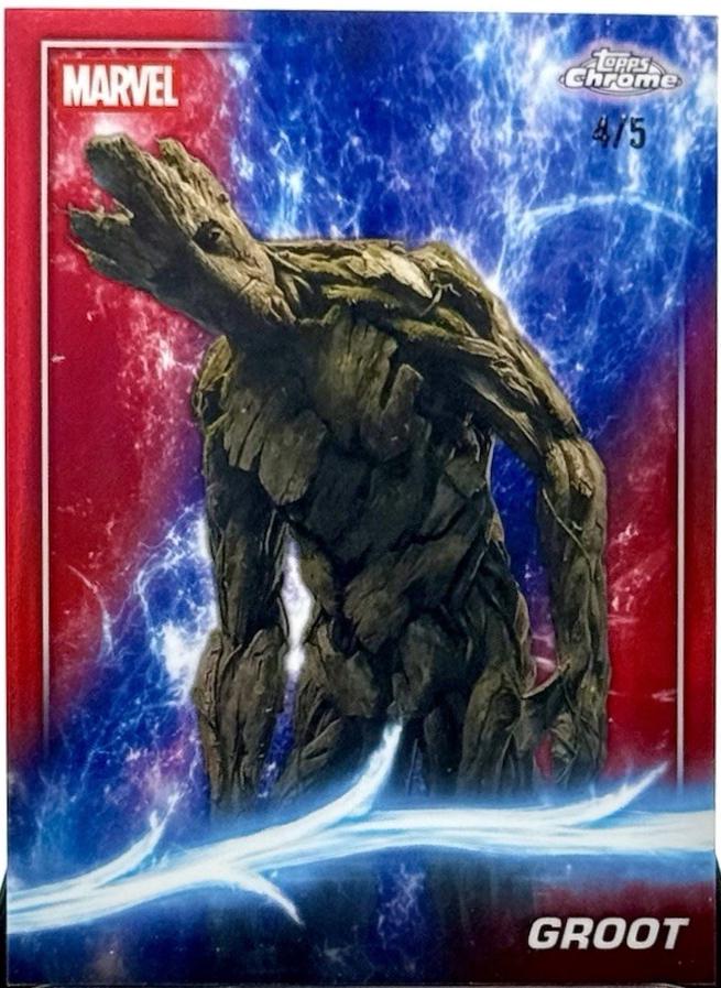 Groot [Red Refractor] #50