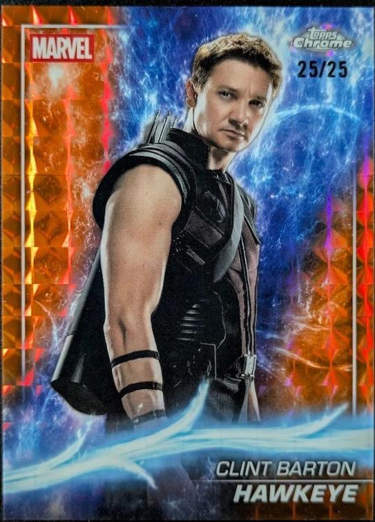 Hawkeye [Orange Geometric Refractor] #28