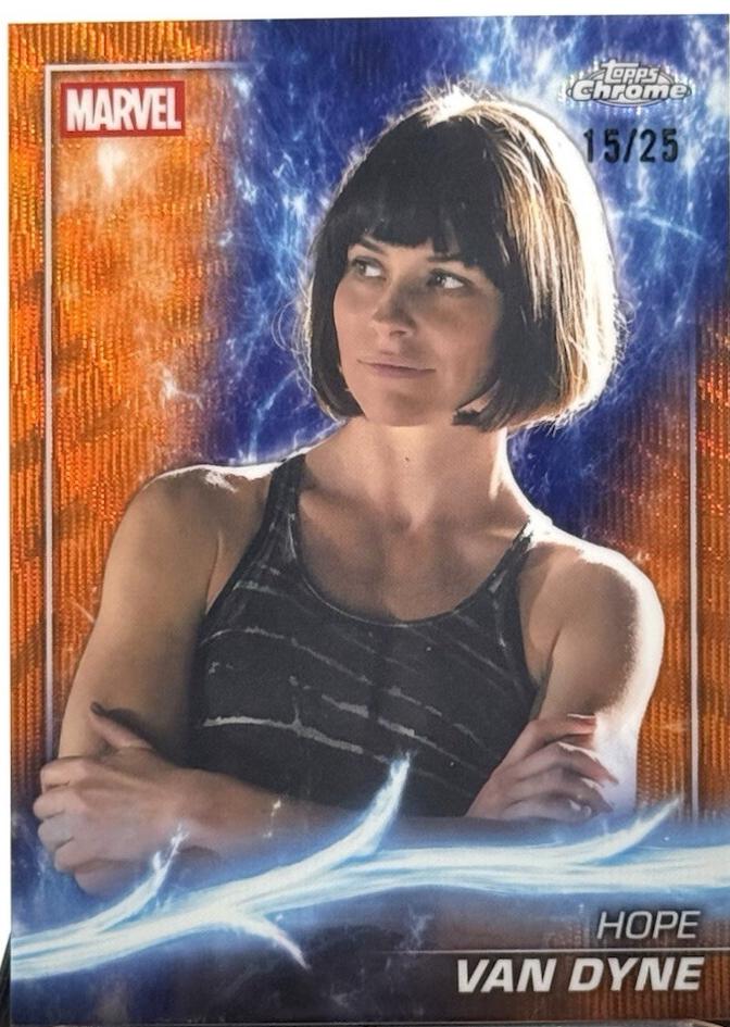 Hope Van Dyne [Orange Wave Refractor] #59