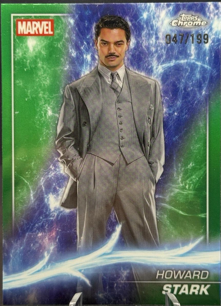 Howard Stark [Green Refractor] #21
