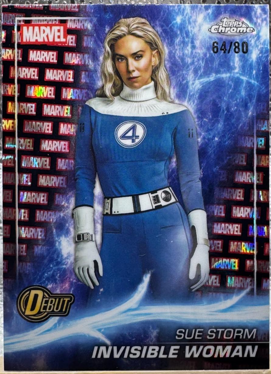 Invisible Woman [Black Refractor] #195
