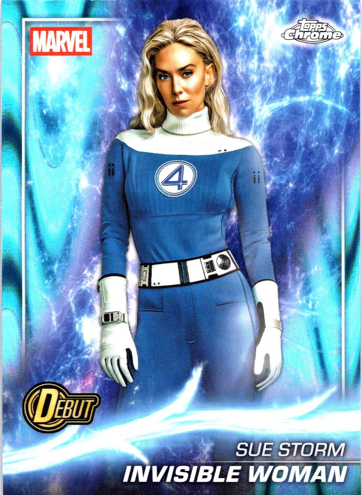 Invisible Woman [Sky Blue RayWave Refractor] #195
