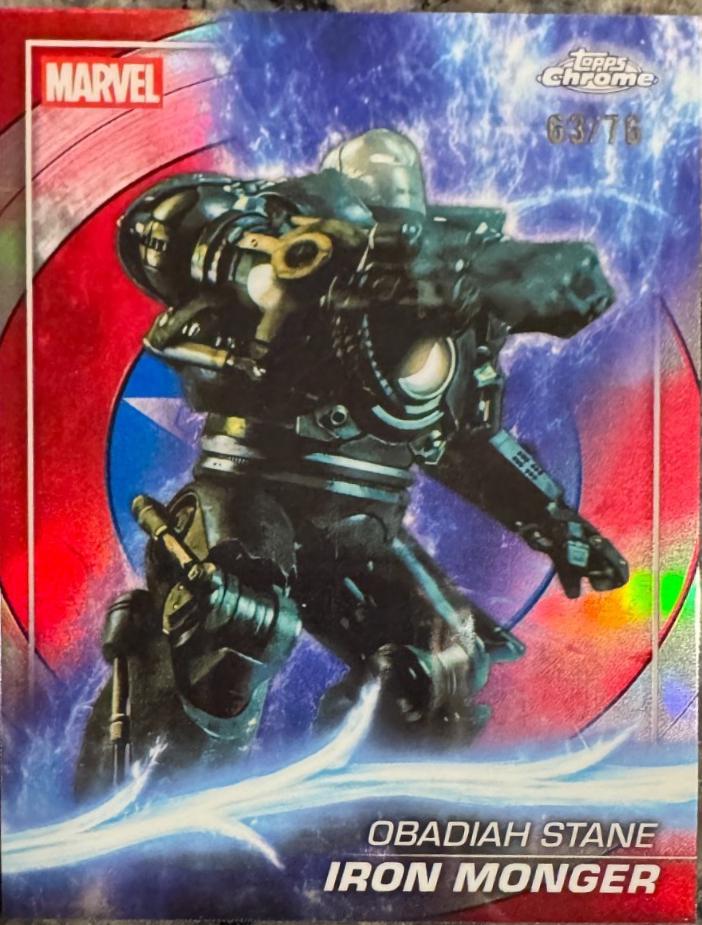 Iron Monger [Captain America Refractor] #3