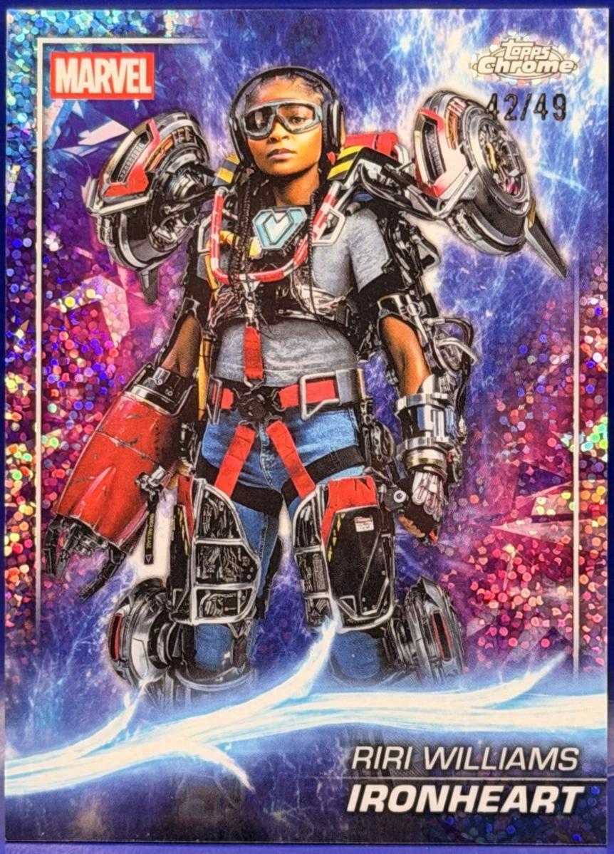 Ironheart [Ms Marvel Speckle Refractor] #142