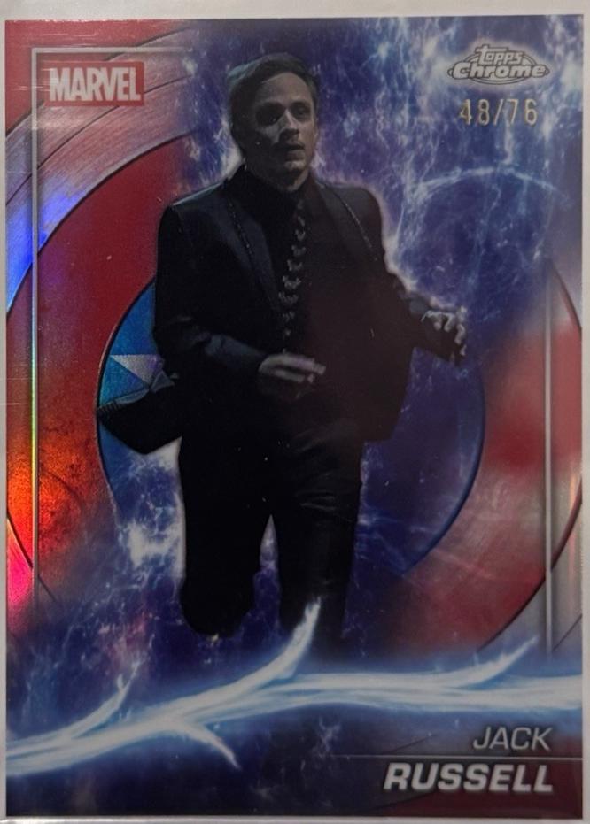 Jack Russell [Captain America Refractor] #138