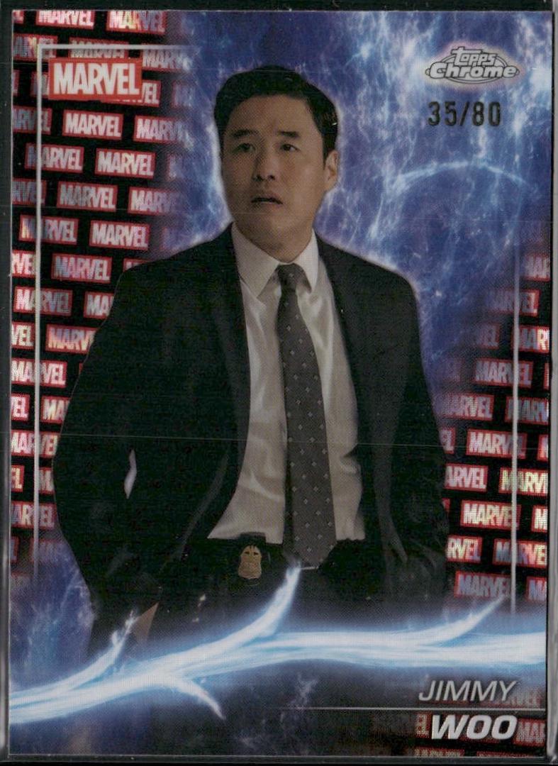 Jimmy Woo [Marvel Red Black Lava Refractor] #94