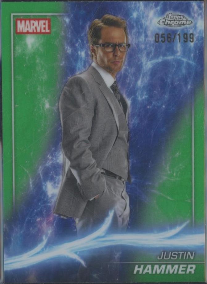 Justin Hammer [Green Refractor] #6